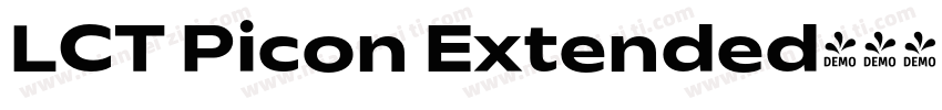 LCT Picon Extended字体转换